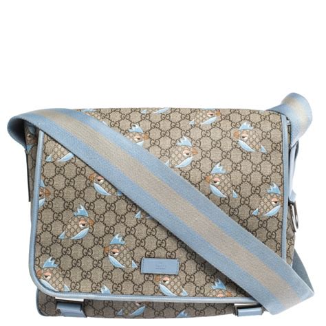 gucci bird messenger bag|gucci unisex messenger bag.